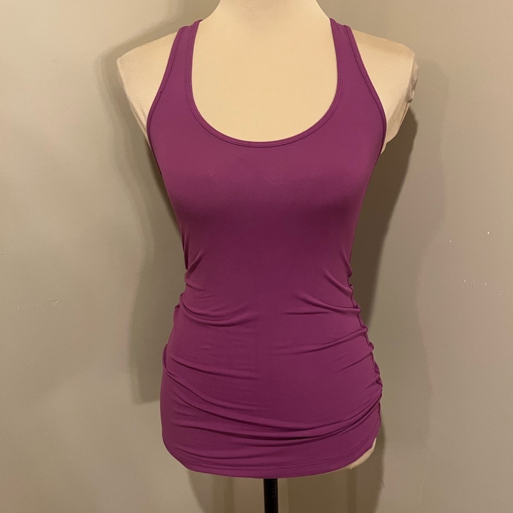 lululemon athletica Berry Long Length  Tank Top, XS
